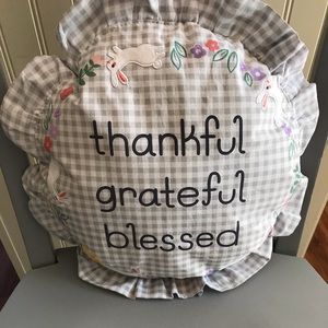 Handmade pillow.  All new materials